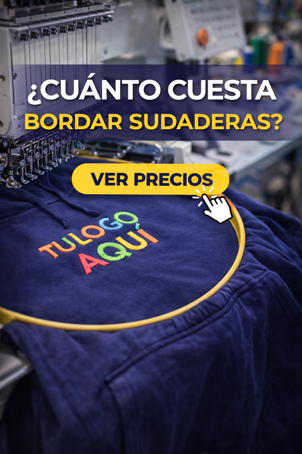 ¿Cuánto cuesta bordar sudaderas con tu propio diseño?